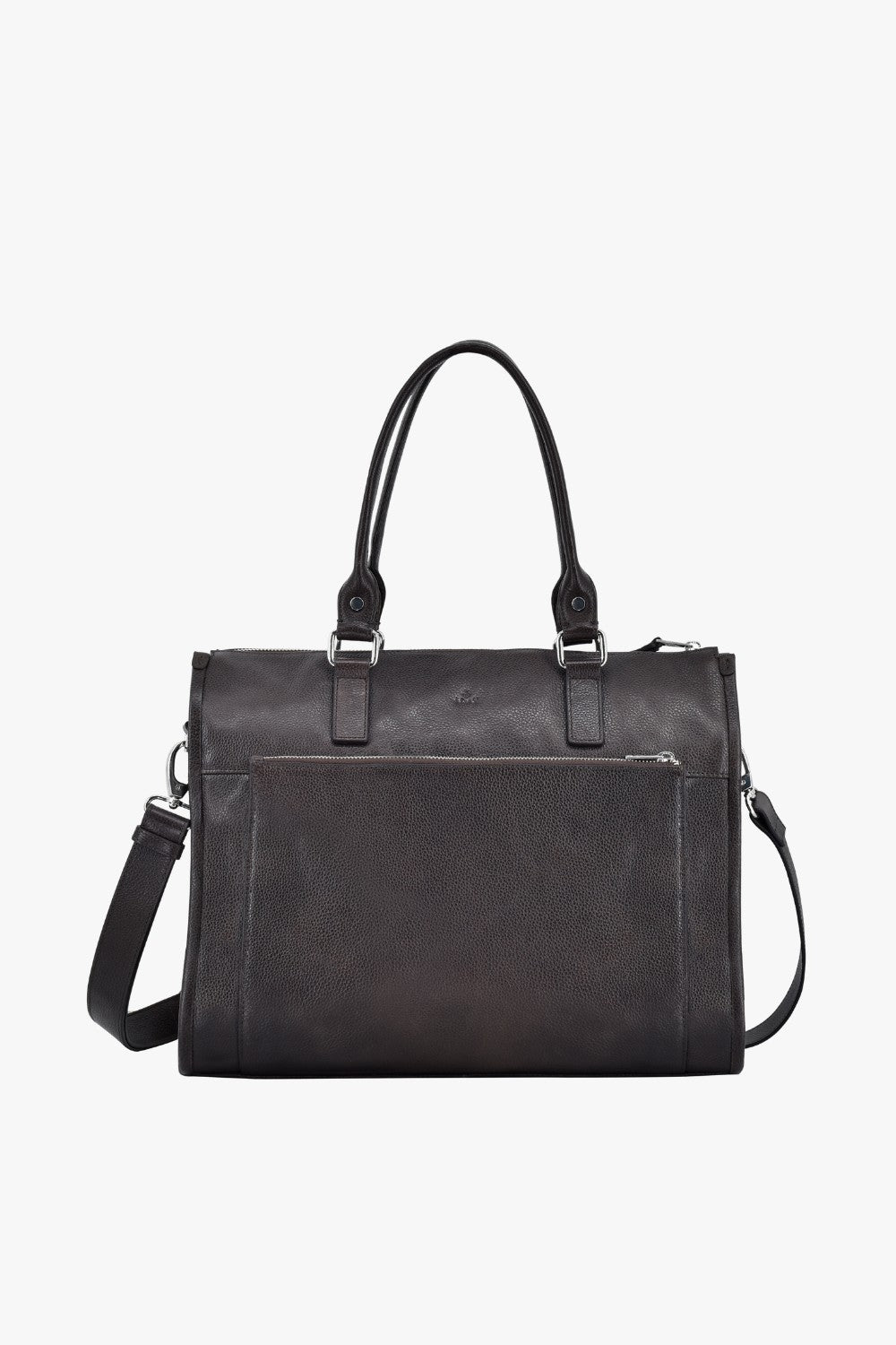 Napoli working bag Lulu 14¨ Dark brown – ADAX