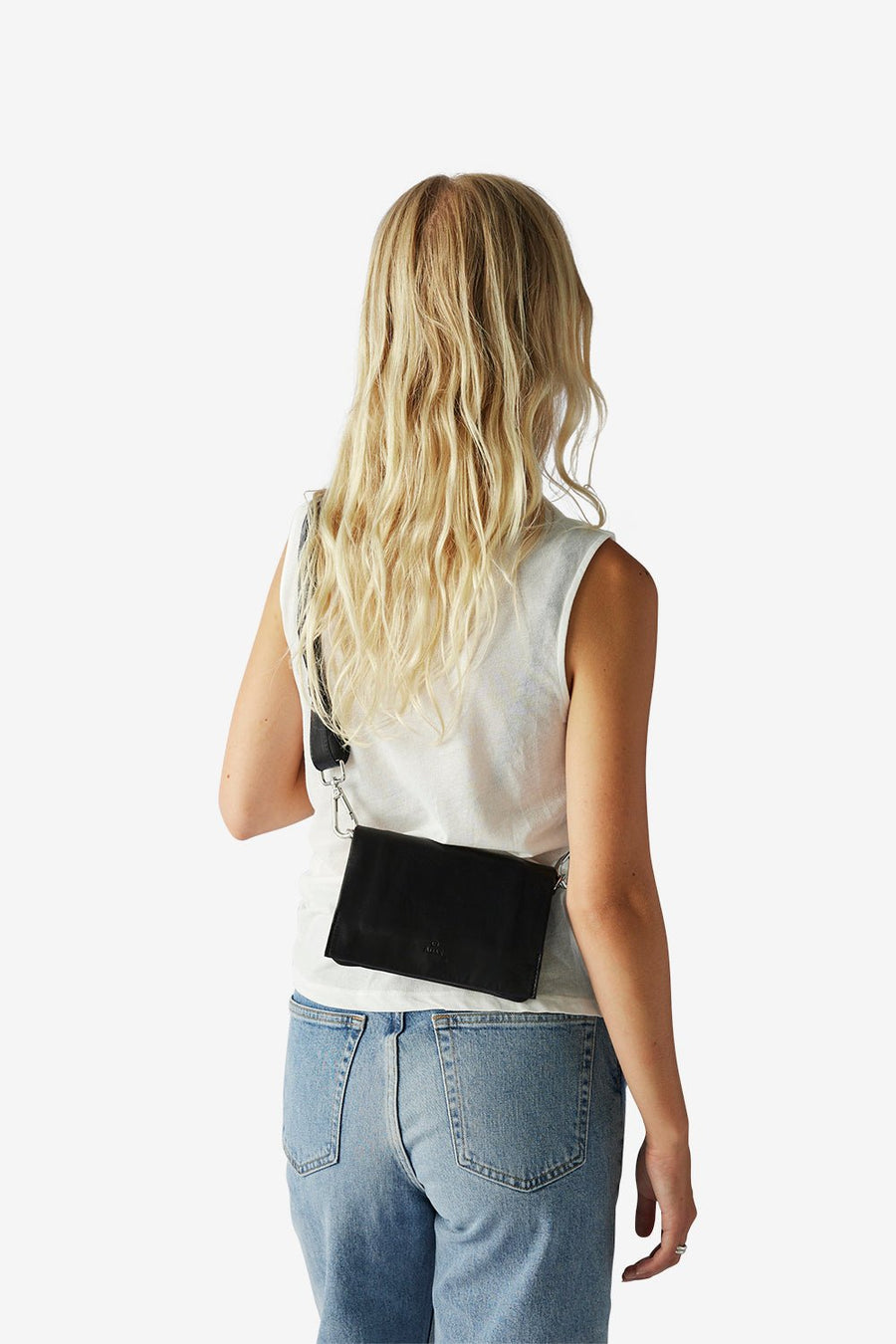 Amalfi shoulder bag Franca Black - ADAX - Skuldertasker