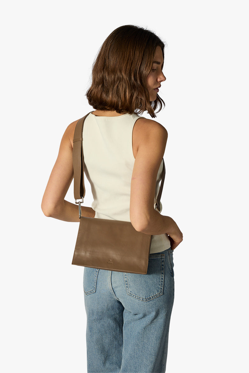 Amalfi shoulder bag Sandra Latte