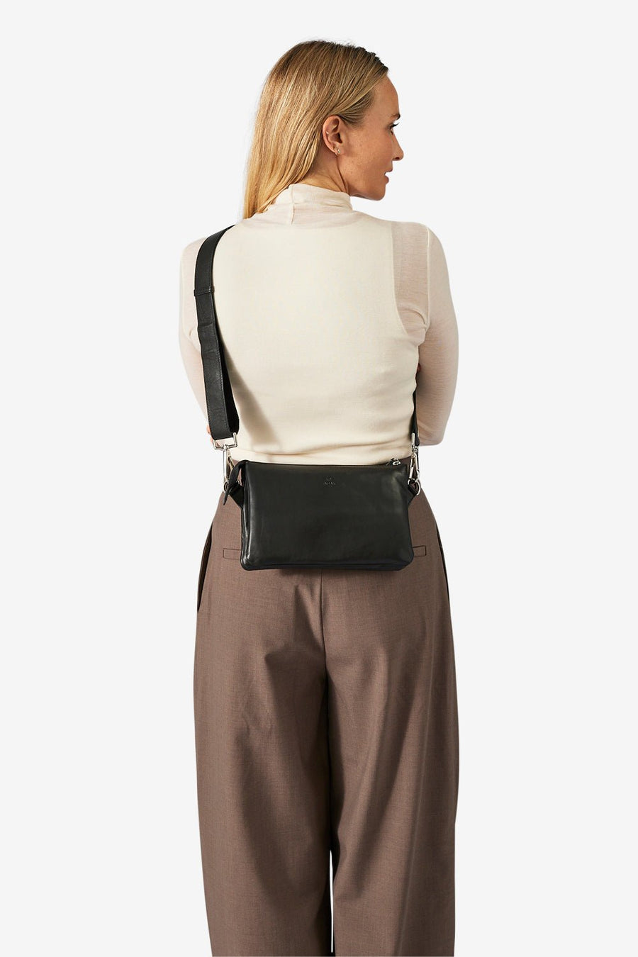 Amalfi shoulder bag Molly Black - ADAX - Skuldertasker