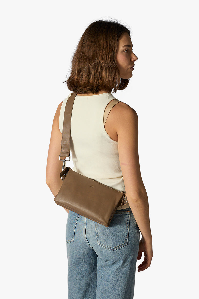 Amalfi shoulder bag Molly Latte