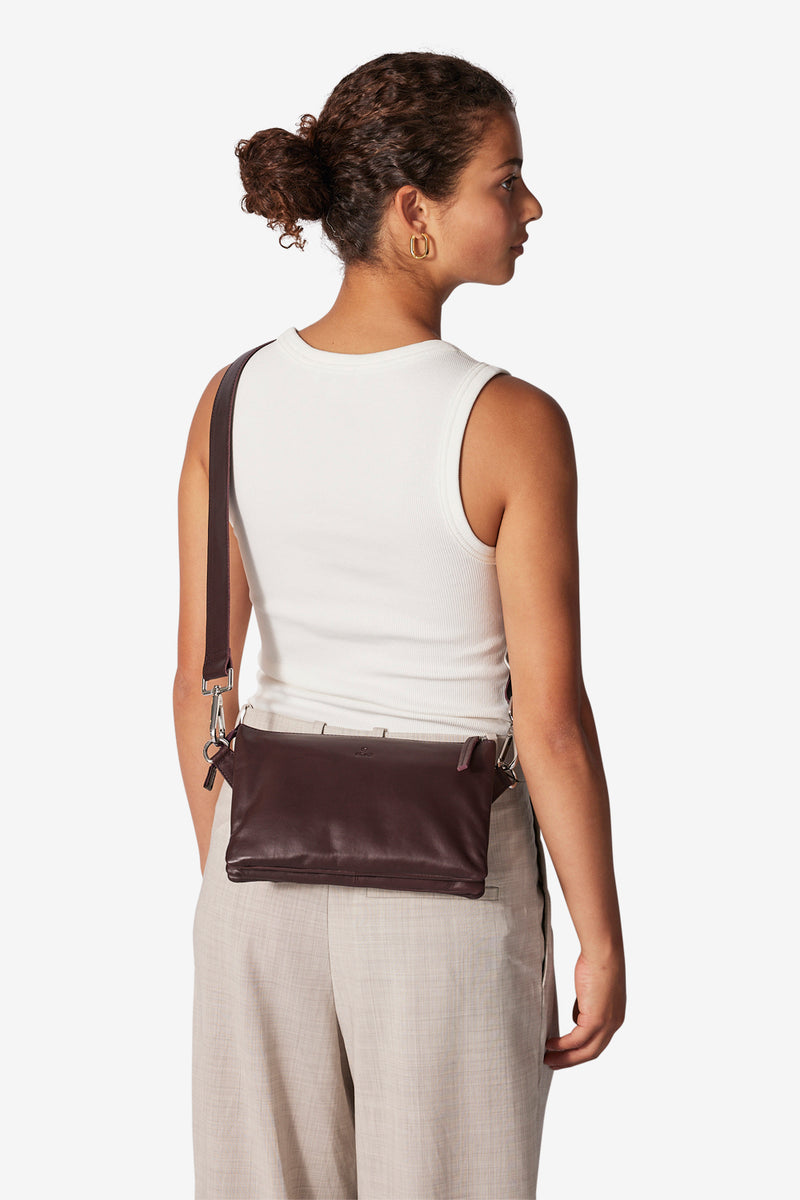 Amalfi shoulder bag Molly Burgundy