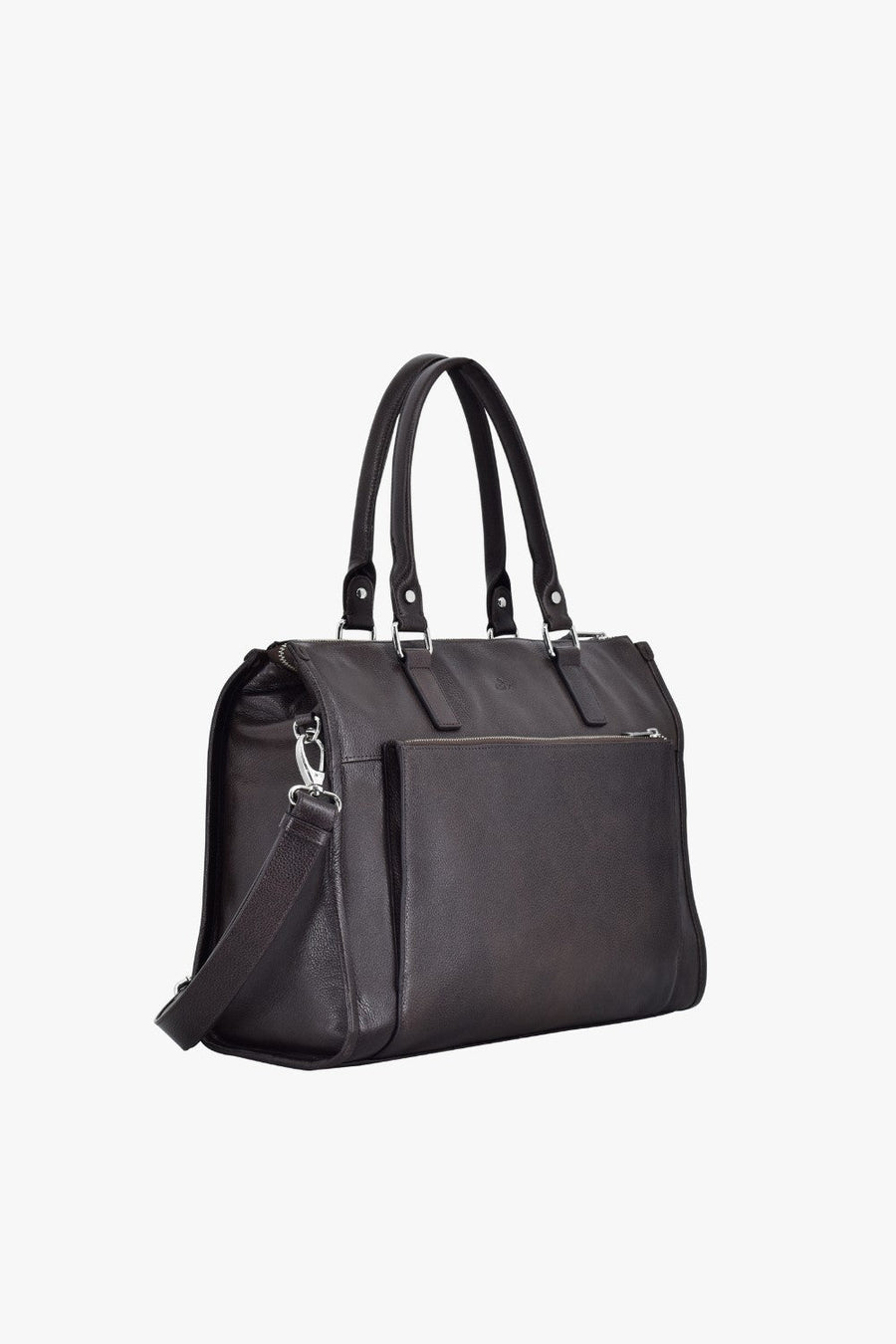 Napoli working bag Lulu 14¨ Dark brown - ADAX - Arbejdstasker