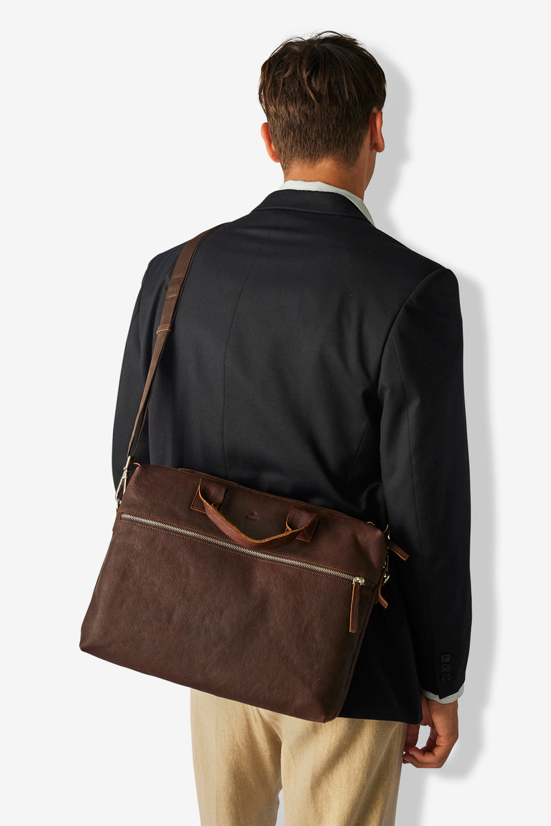 Catania briefcase Emil Dark brown