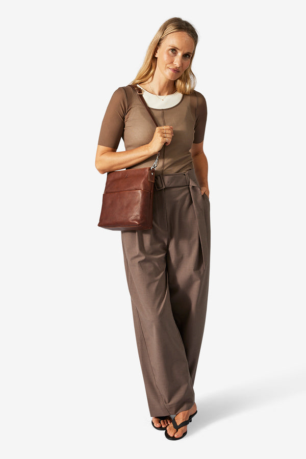 Cormorano shoulder bag Andrea Coffee