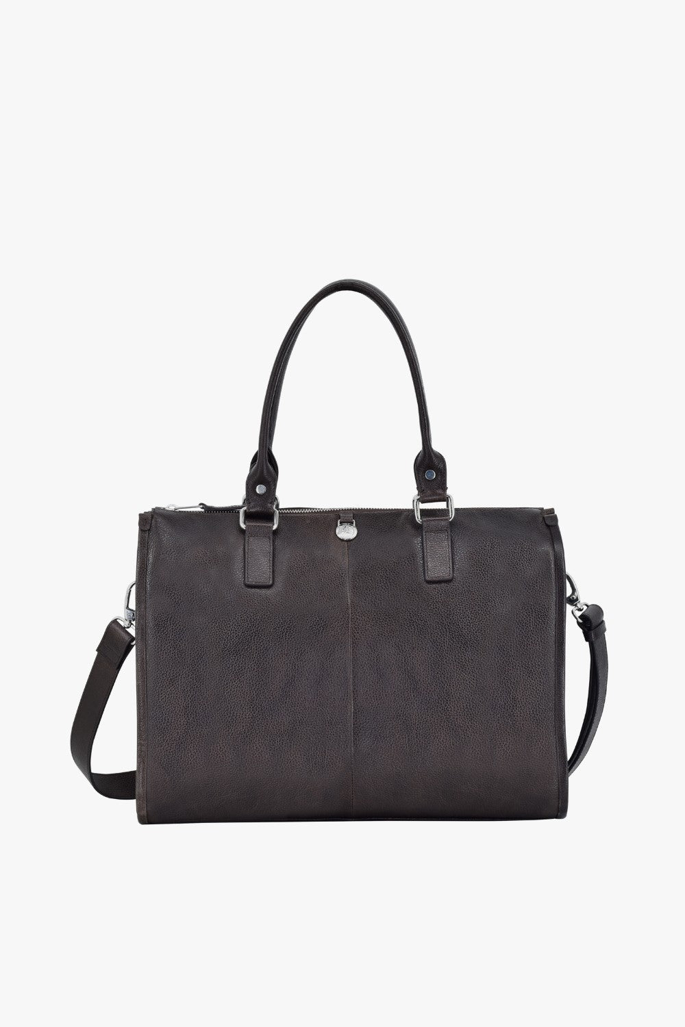 Napoli working bag Lulu 14¨ Dark brown – ADAX
