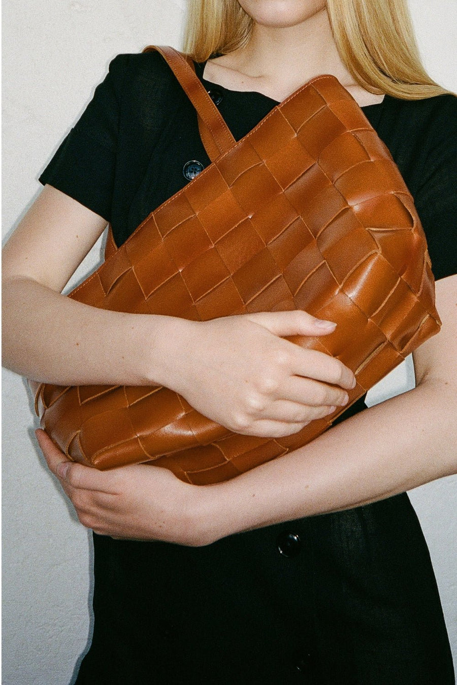 Limona shopper Meike Chestnut - ADAX - Tasker