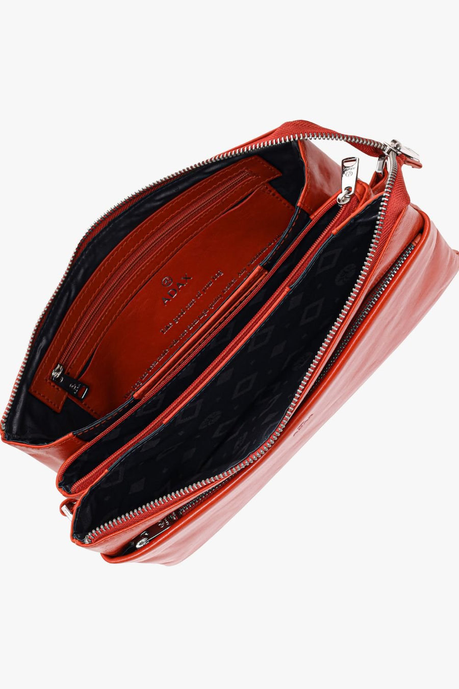 Salerno combi clutch Jasmina Orange - ADAX - Tasker