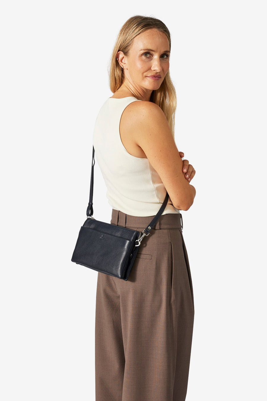 Cormorano combi clutch Jasmina Navy - ADAX - Clutches
