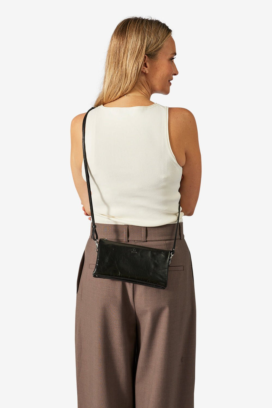 Salerno combi clutch Tine Black - ADAX - Clutches