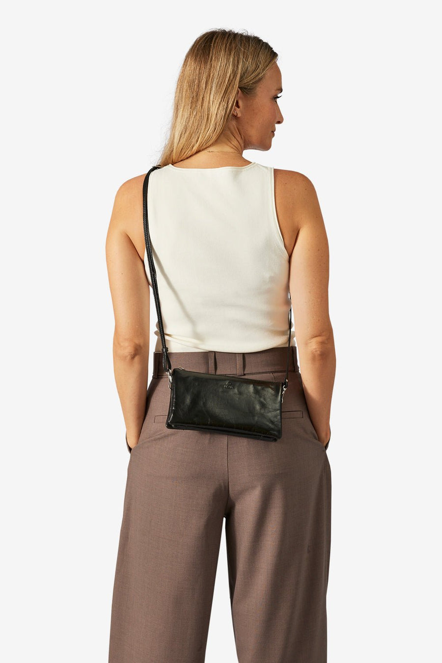 Salerno combi clutch Tine Black - ADAX - Clutches