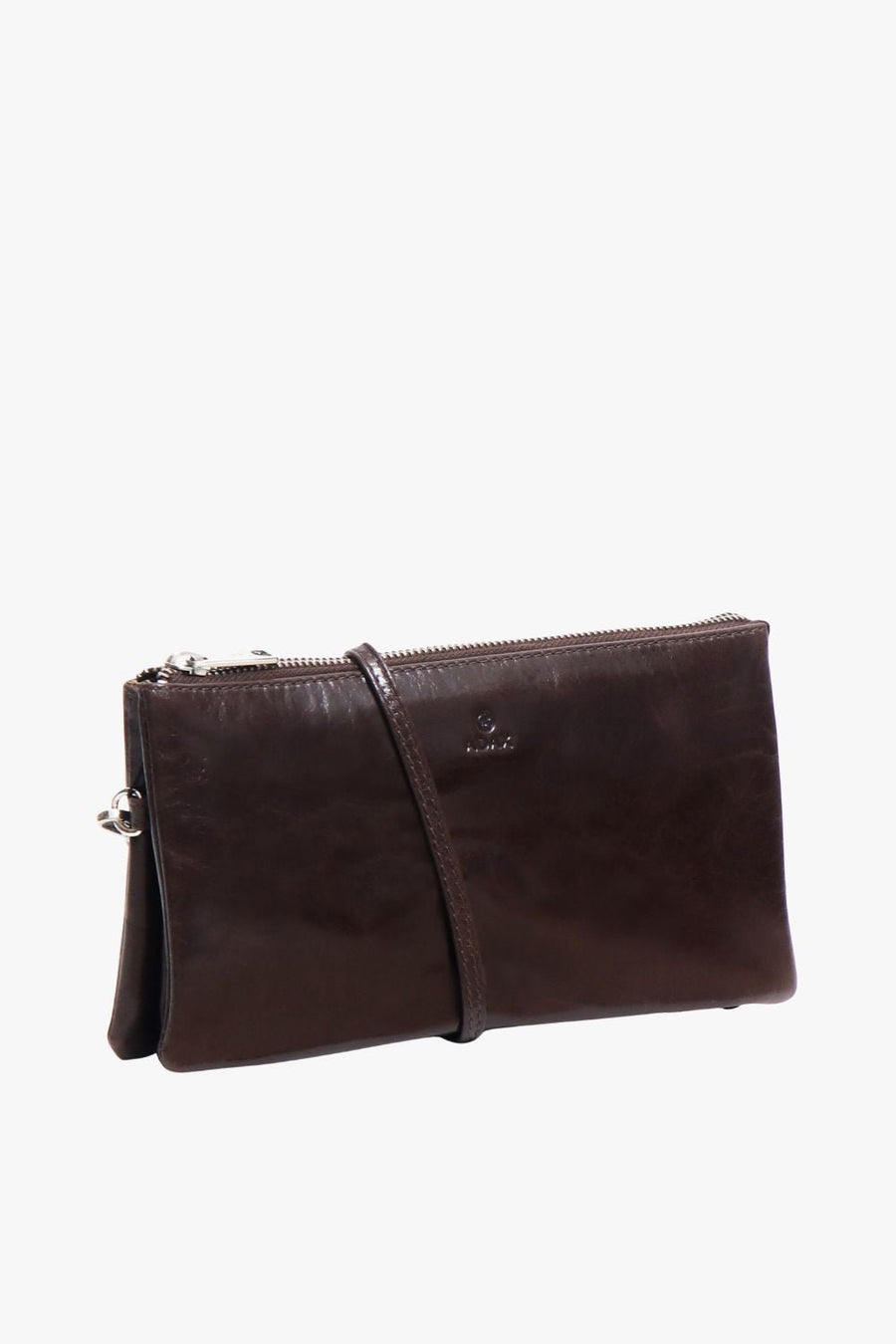 Salerno combi clutch Tine Dark brown - ADAX - Clutches