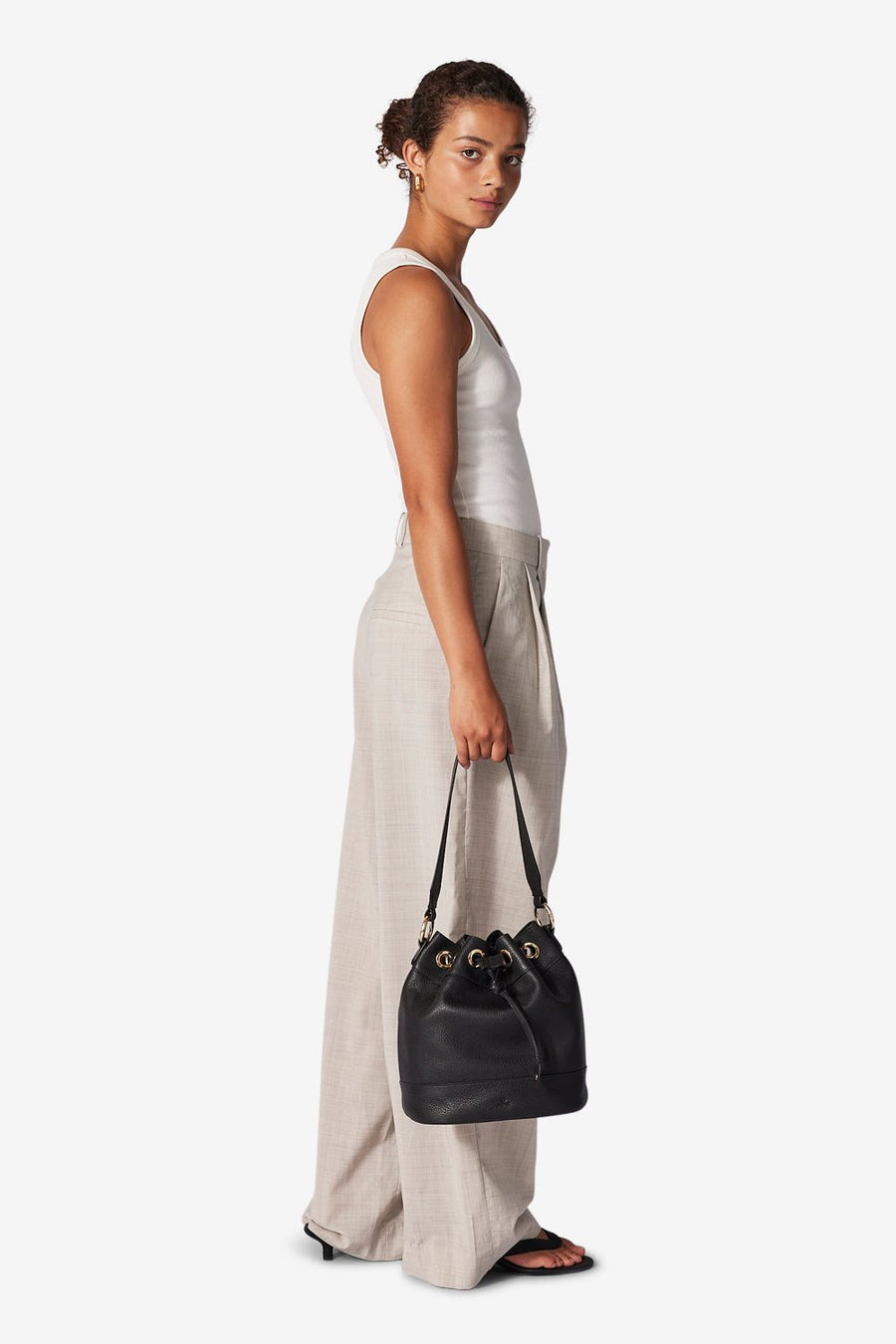 Cormorano bucket bag Elena Black - ADAX - Skuldertasker
