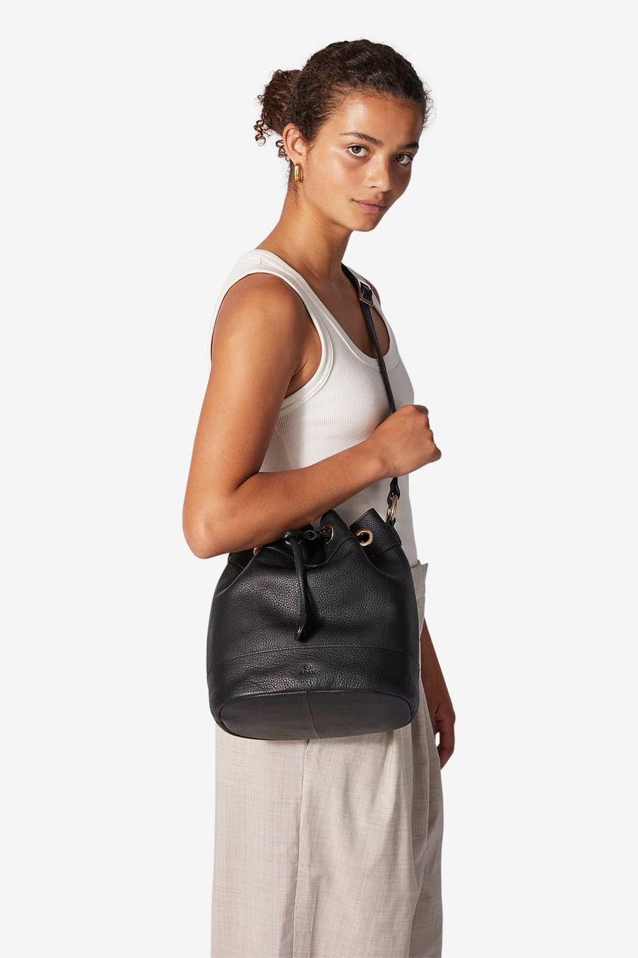 Cormorano bucket bag Elena Black - ADAX - Skuldertasker