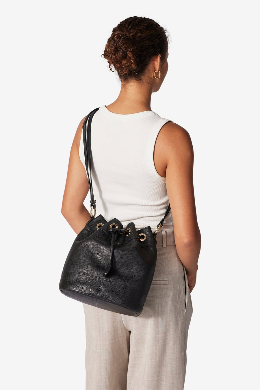 Cormorano bucket bag Elena Black - ADAX - Skuldertasker
