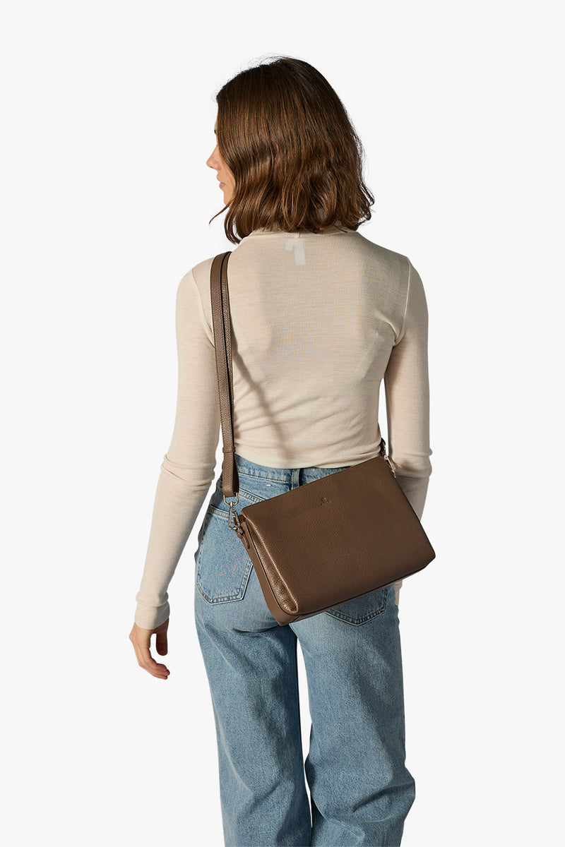 Cormorano shoulder bag Yasemin Latte