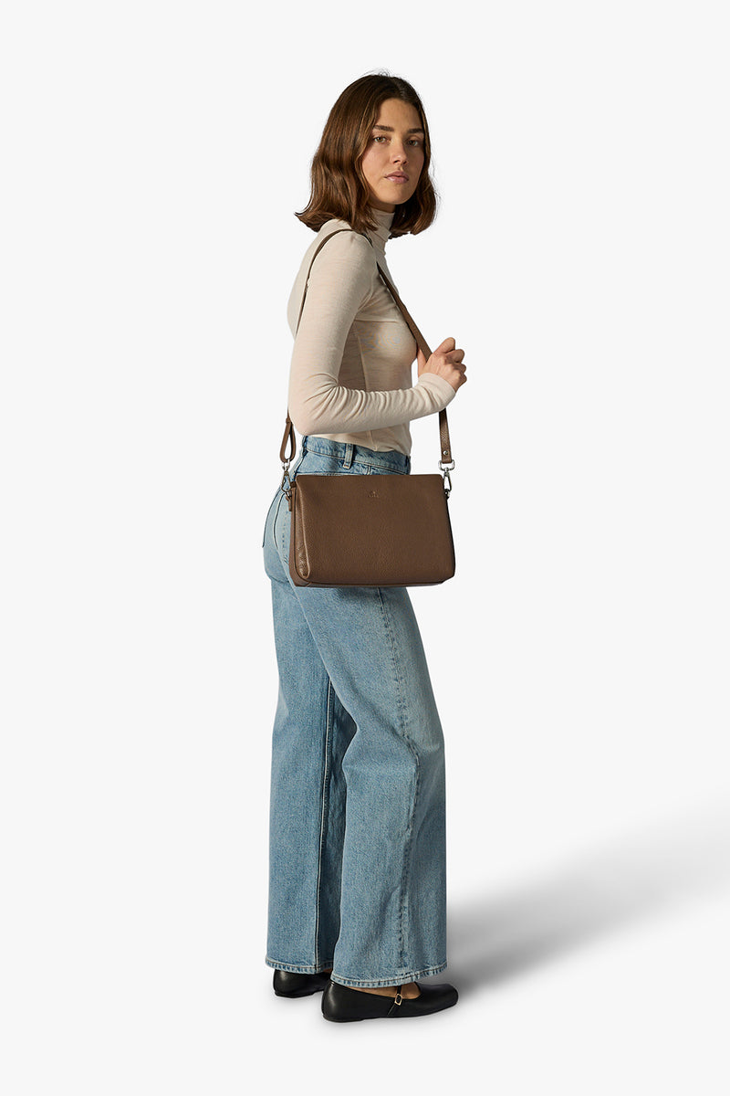 Cormorano shoulder bag Yasemin Latte