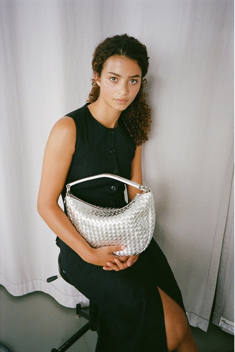 Salerno shoulder bag Marlin Silver - ADAX - Tasker