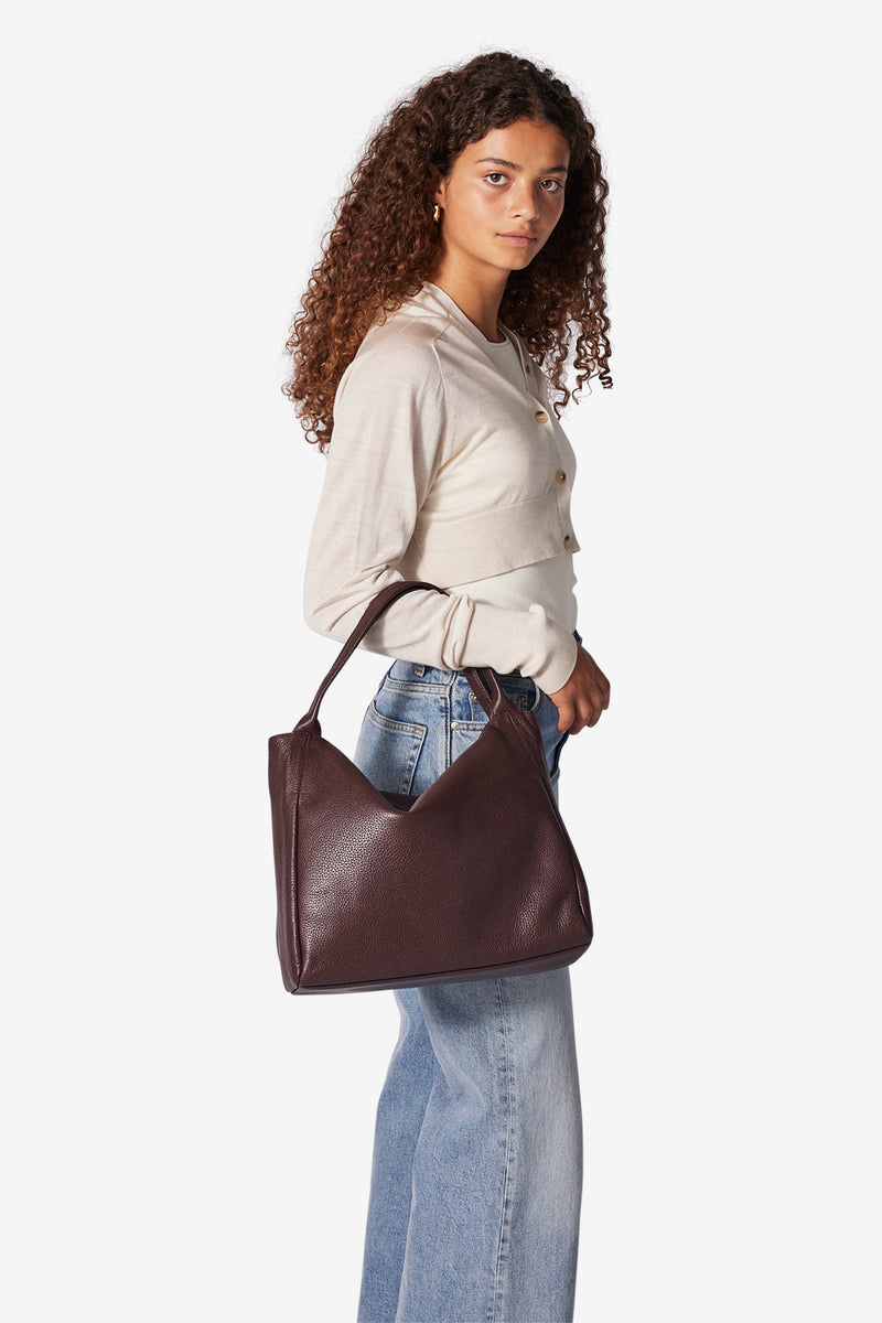 Cormorano shoulder bag Emilia Burgundy