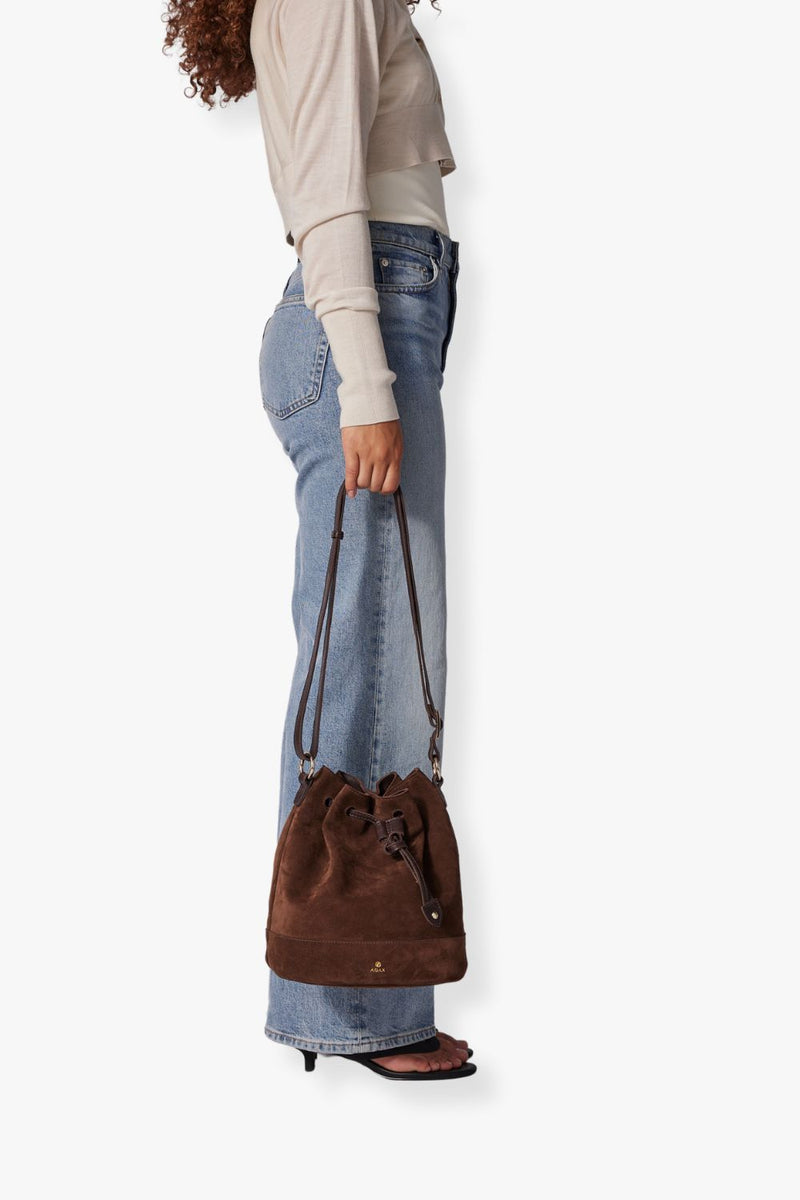 Rozzano bucket bag Laila Chocolate