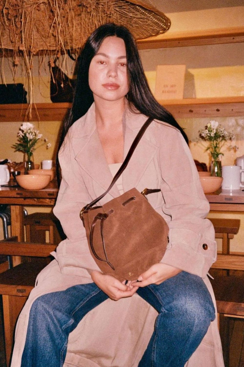 Rozzano bucket bag Laila Latte