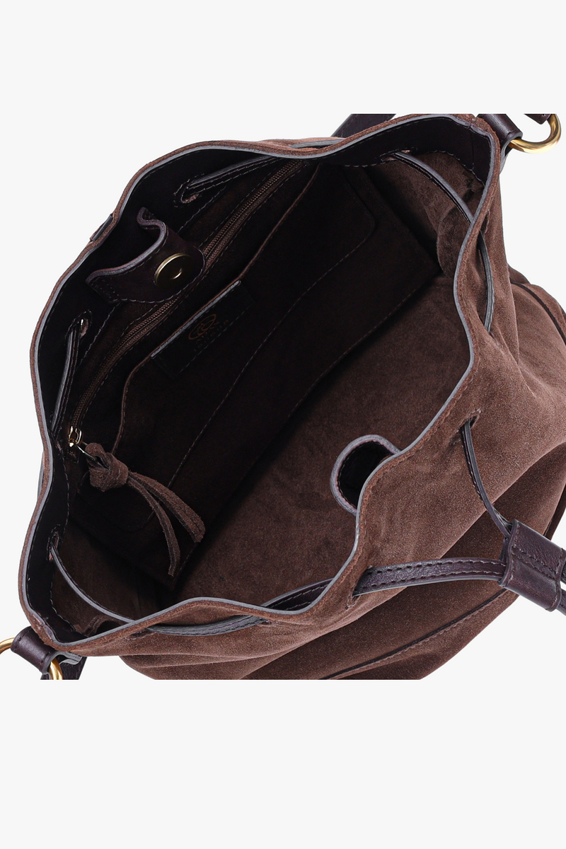 Rozzano bucket bag Laila Chocolate