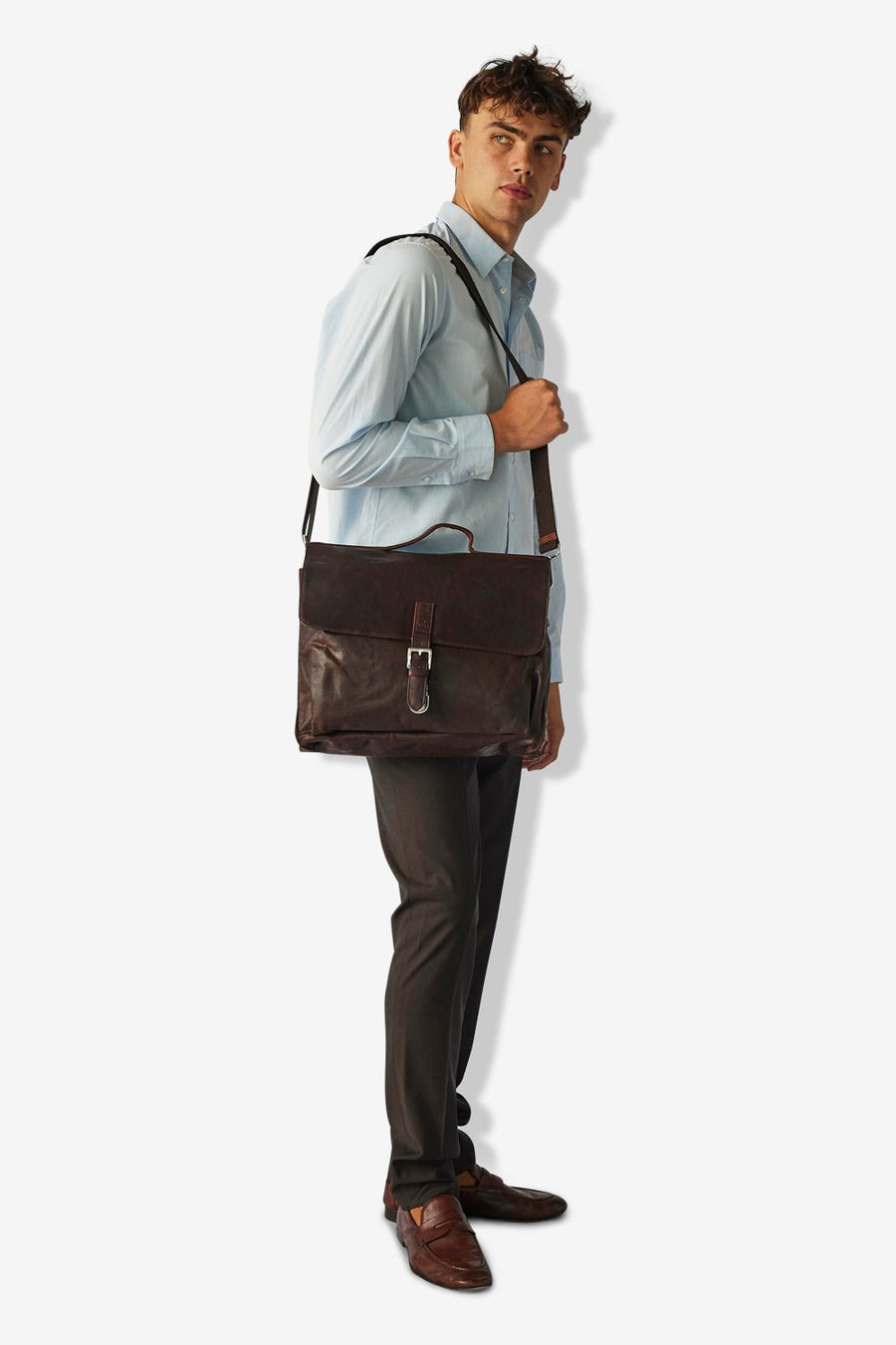 Catania working bag Jarl Dark brown - ADAX - Arbejdstasker