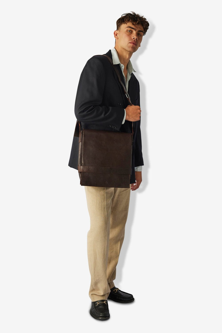 Catania messenger Herman Dark brown - ADAX - Arbejdstasker
