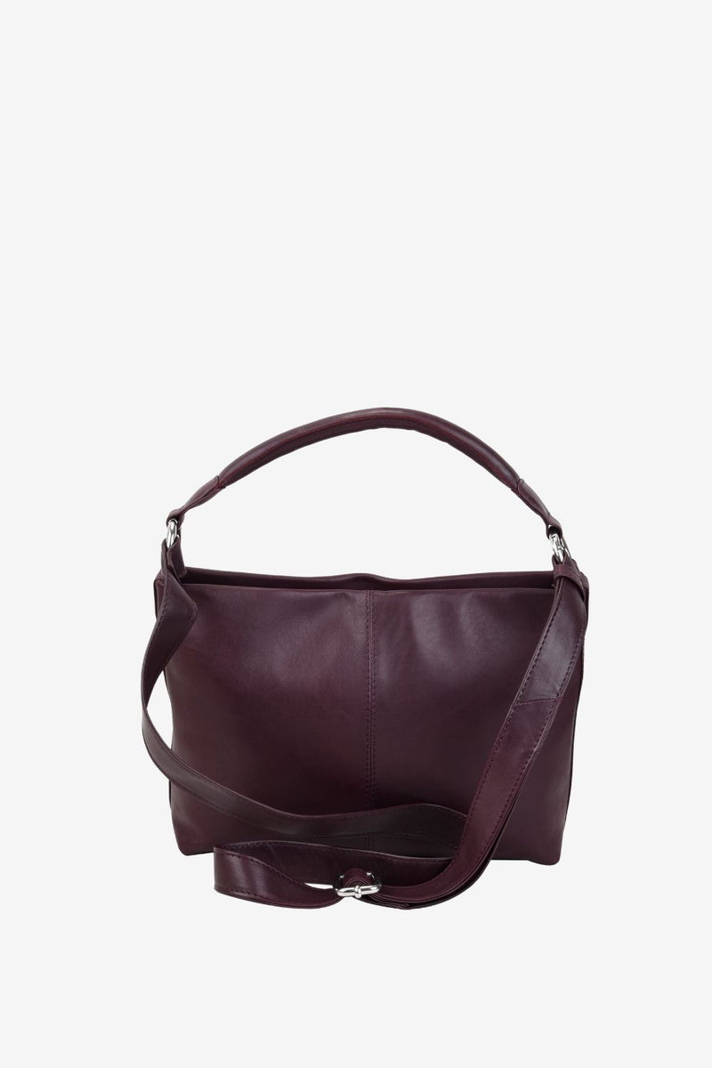 Amalfi shoulder bag Klara Burgundy