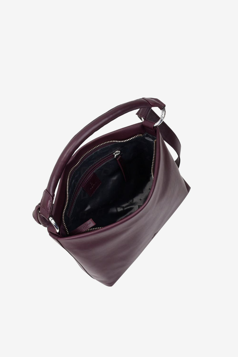 Amalfi shoulder bag Klara Burgundy