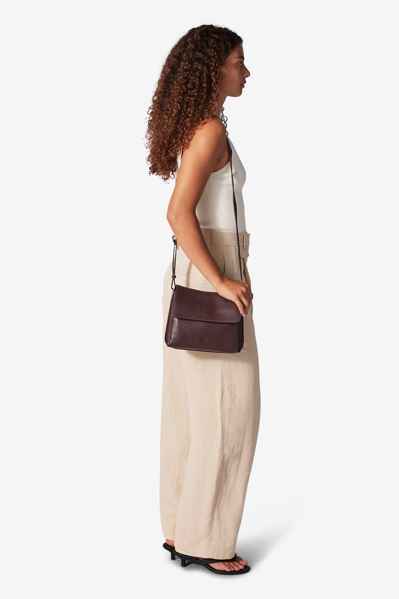 Cormorano shoulder bag Maiken Burgundy