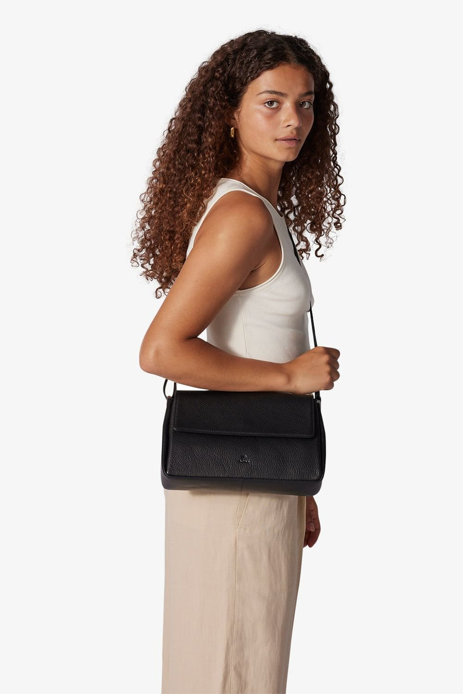 Cormorano shoulder bag Stefanie Black - ADAX - Skuldertasker