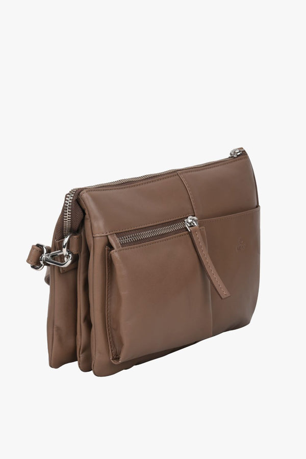 Amalfi shoulder bag Bertina Latte