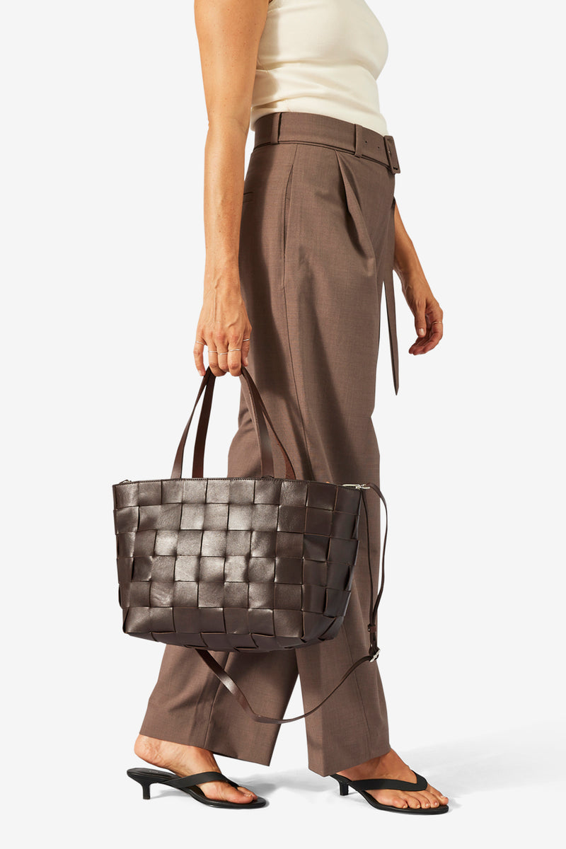 Limona shopper Meike Dark brown