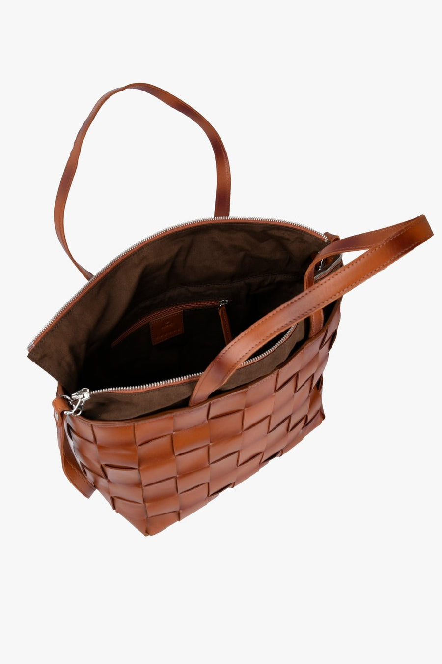 Limona shopper Meike Chestnut - ADAX - Tasker