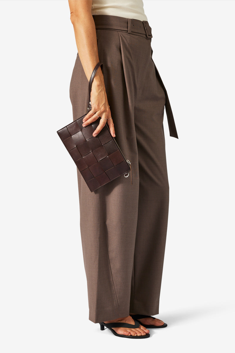 Limona combi clutch Lena Dark brown