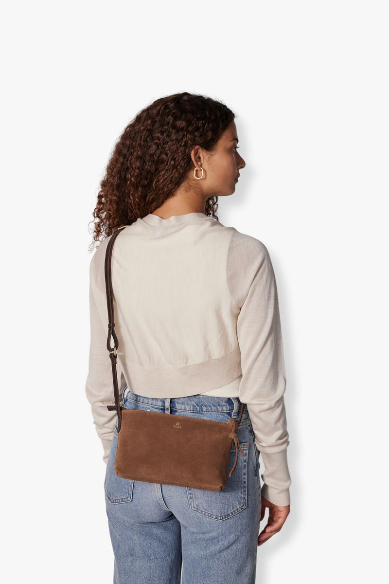 Rozzano shoulder bag Lilly Latte