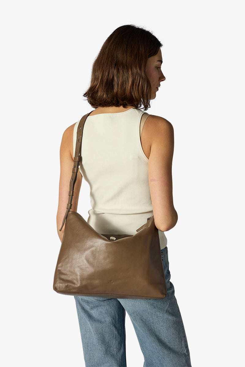 Amalfi shoulder bag Jackie Latte