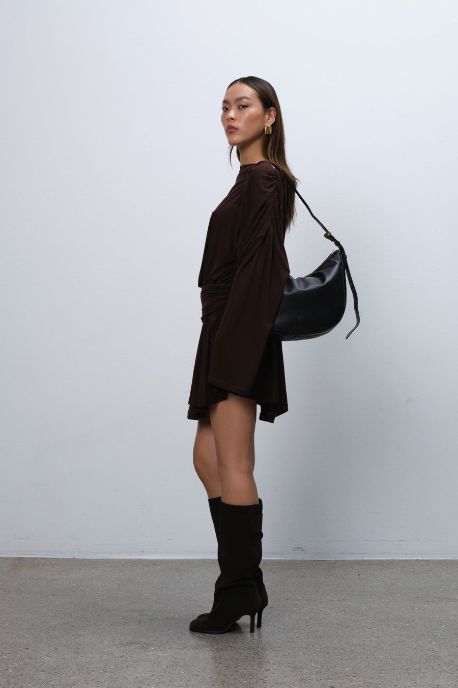 Larissa shoulder bag Kicki Black - ADAX - Skuldertasker