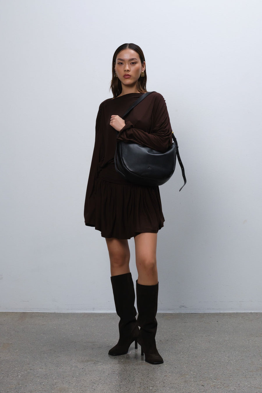 Larissa shoulder bag Kicki Black - ADAX - Skuldertasker