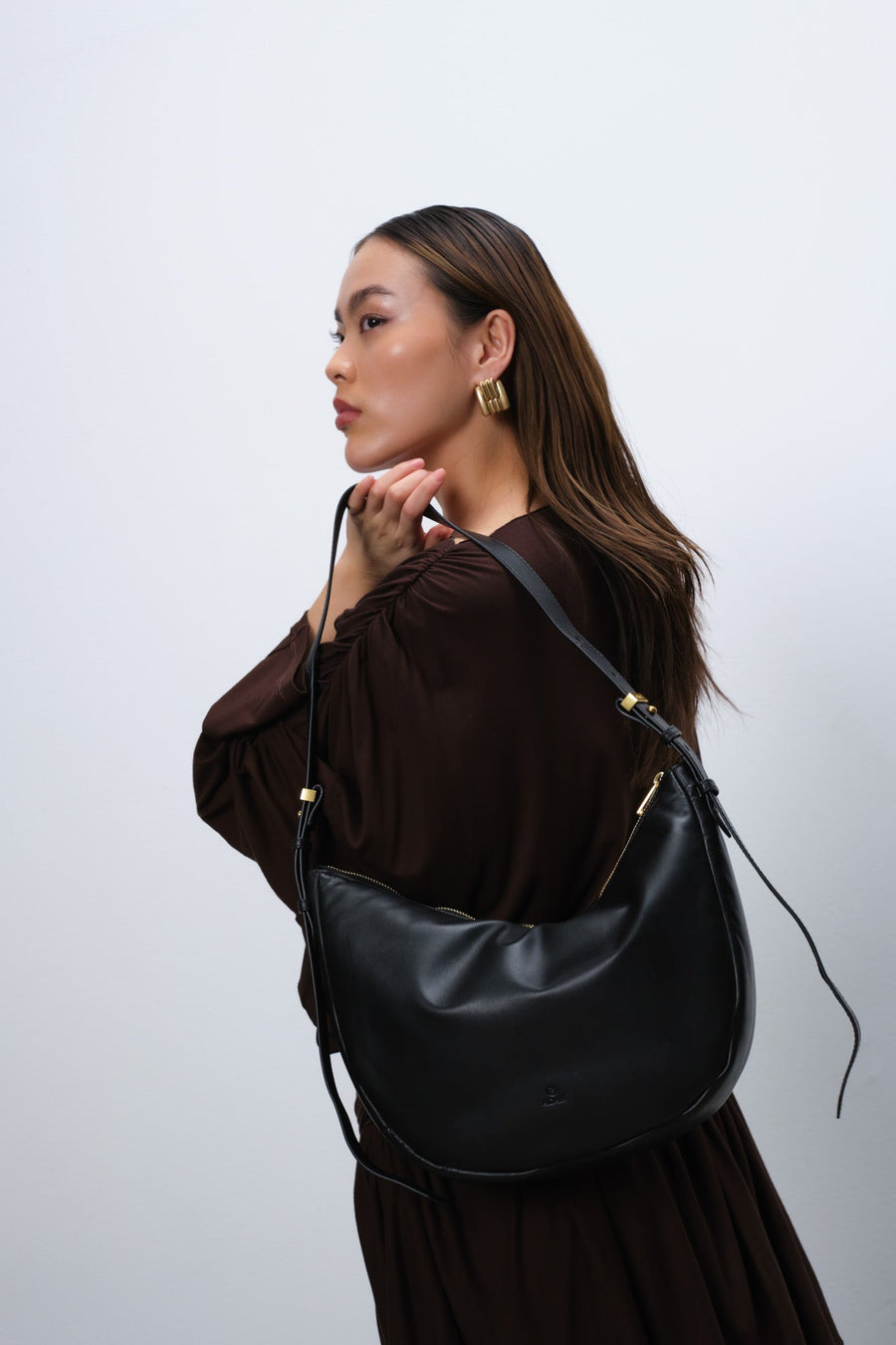 Larissa shoulder bag Kicki Black - ADAX - Skuldertasker