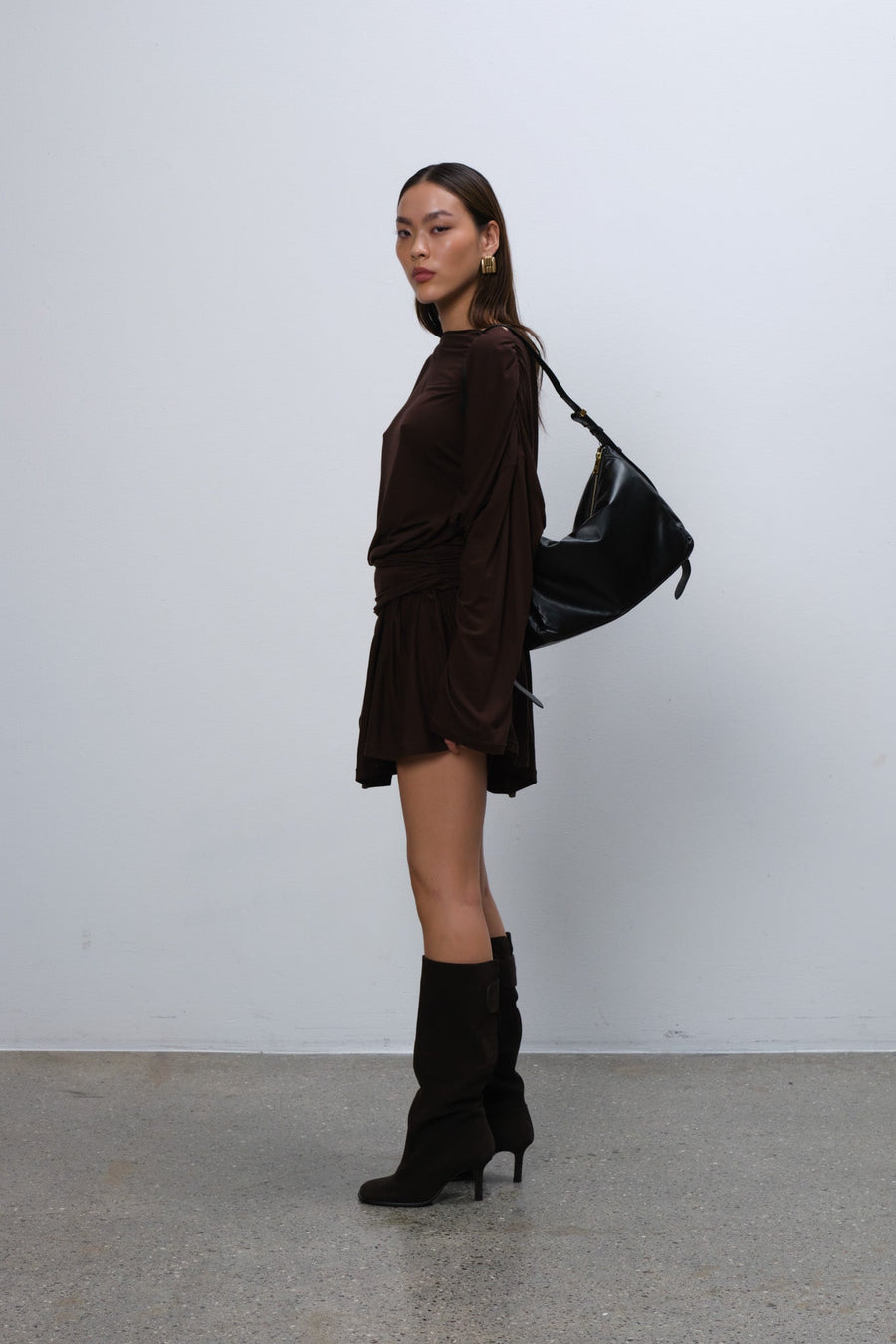 Larissa shoulder bag Luna Black - ADAX - Skuldertasker