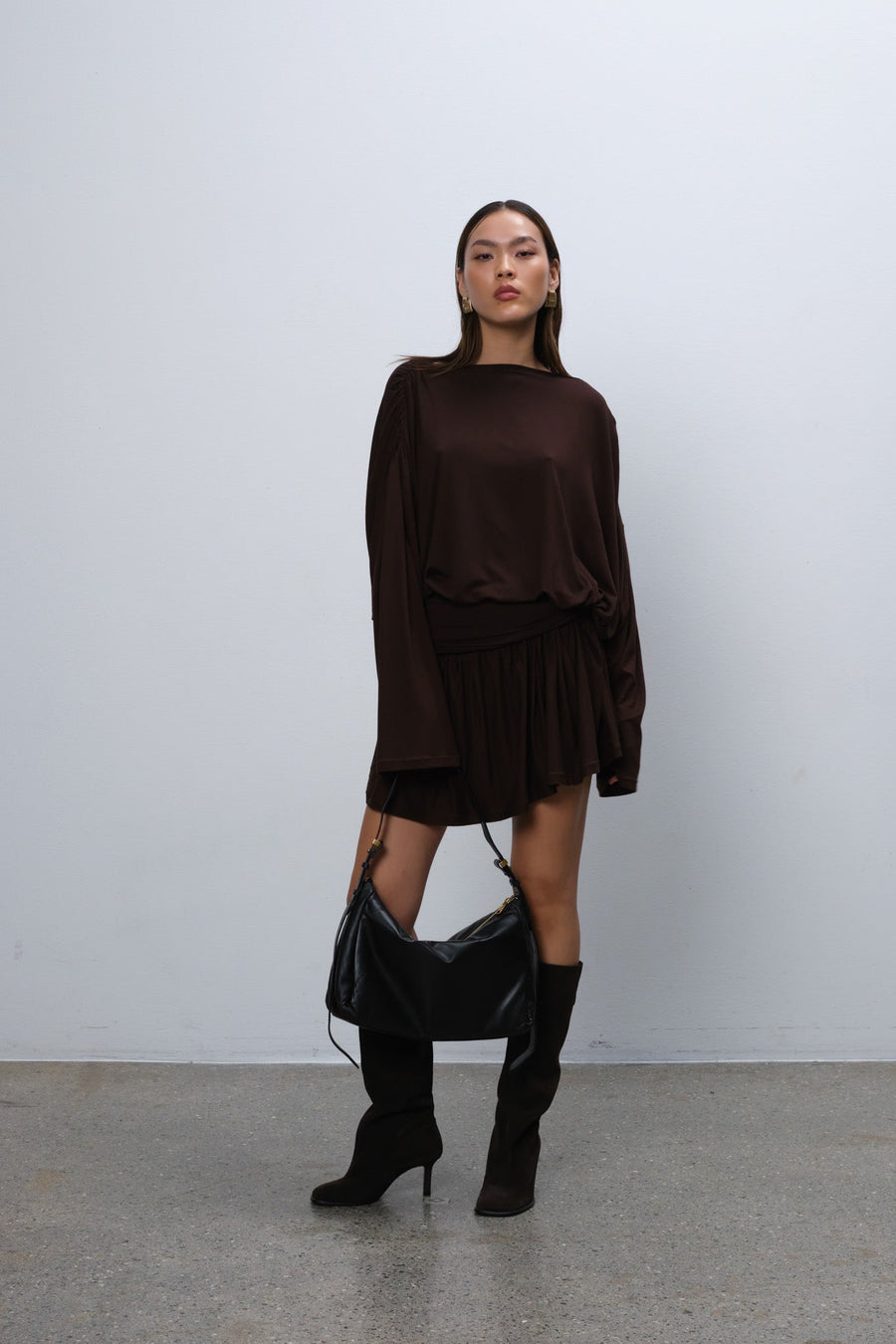 Larissa shoulder bag Luna Black - ADAX - Skuldertasker