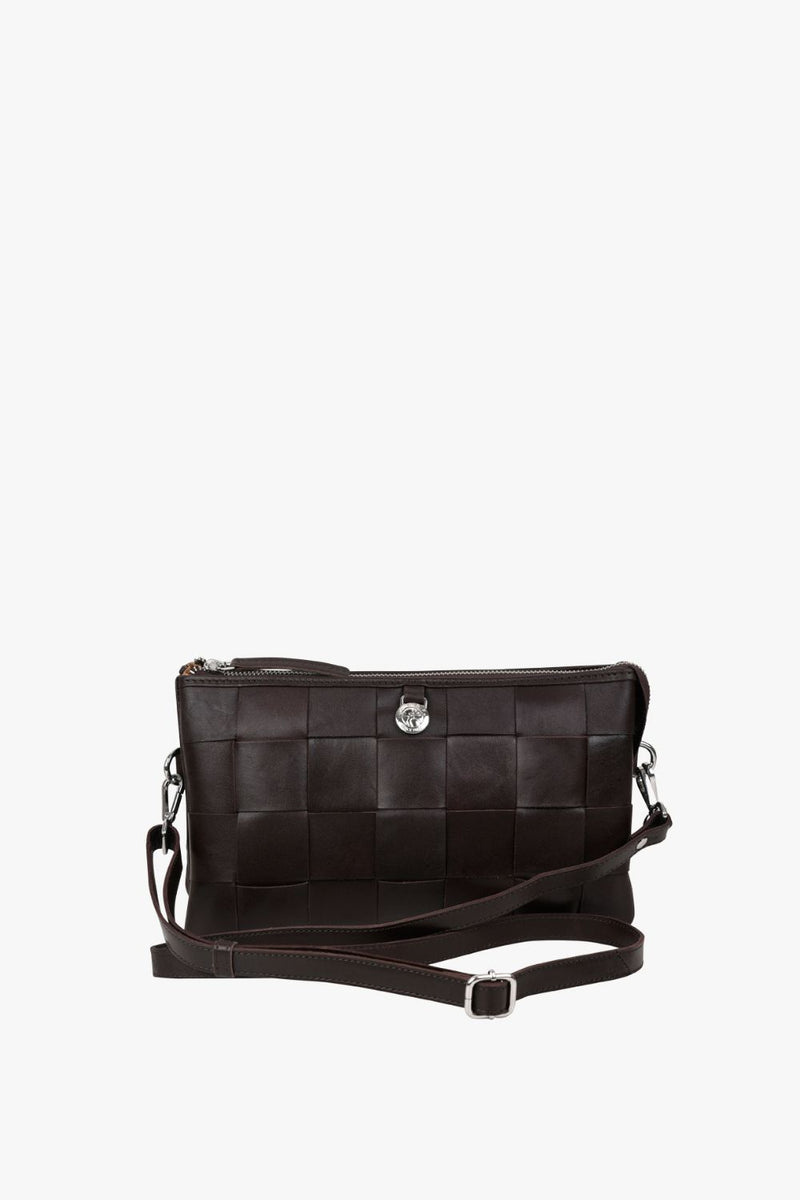 Limona combi clutch Dawn Dark brown