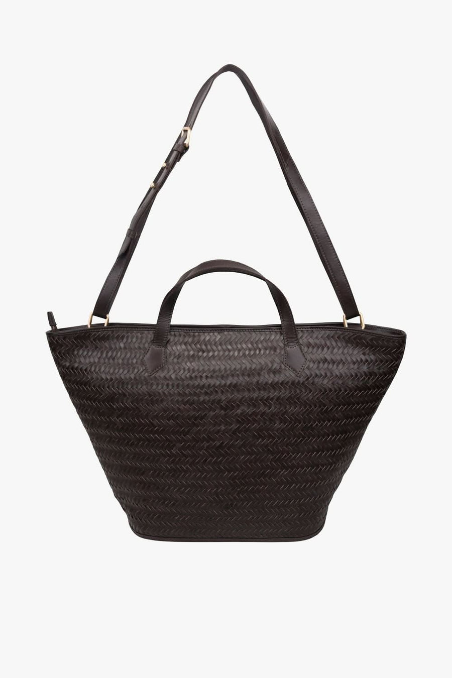 Lucca shopper Flora Dark brown - ADAX - Shopper
