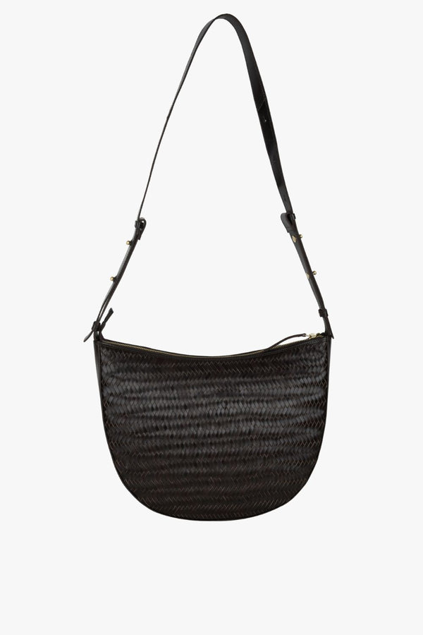 Lucca shoulder bag Jodie Dark brown - ADAX - Skuldertasker