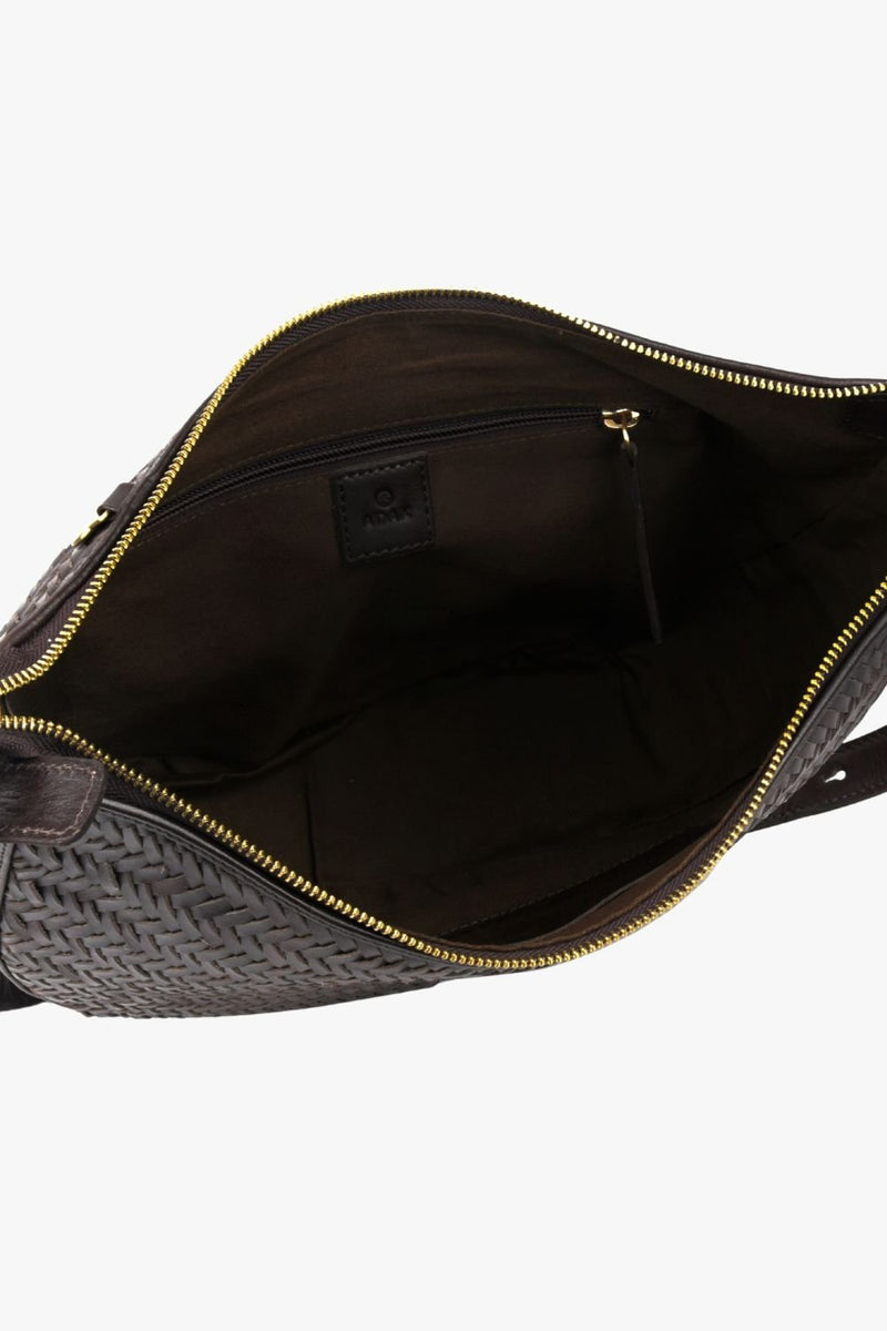 Lucca shoulder bag Jodie Dark brown - ADAX - Skuldertasker