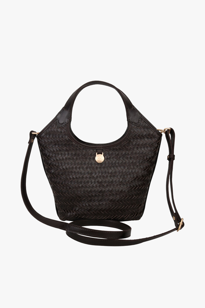 Lucca shoulder bag Lauren Dark brown