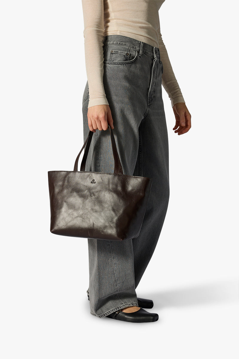 Rivoli shopper Beate Dark brown