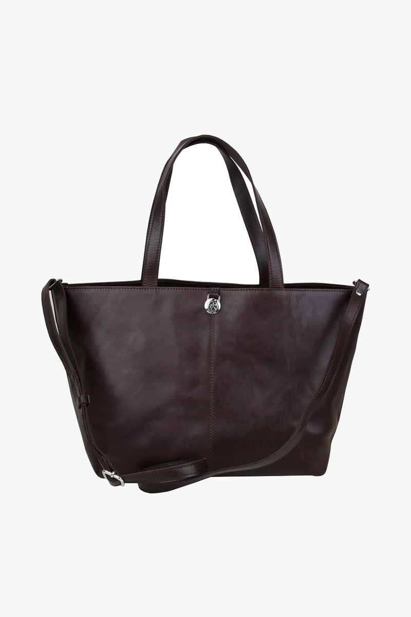 Rivoli shopper Beate Dark brown